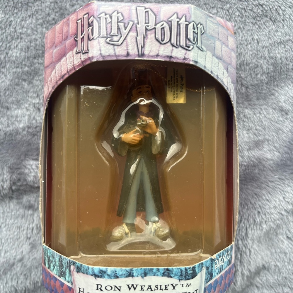 Harry Potter Vintage Ron Weasley Enesco Christmas Ornament 2001 881627